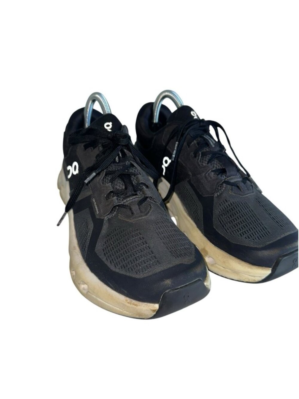 On Cloud Cloudrunner 2 Running Shoes Black Gray Womens US 9 Sneakers Sports